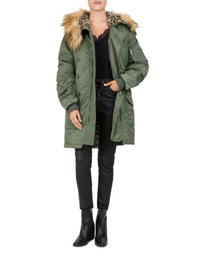 oversized hooded parka