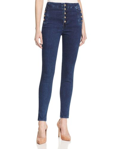 J Brand Jeans Womens Natasha High Rise Skinny 