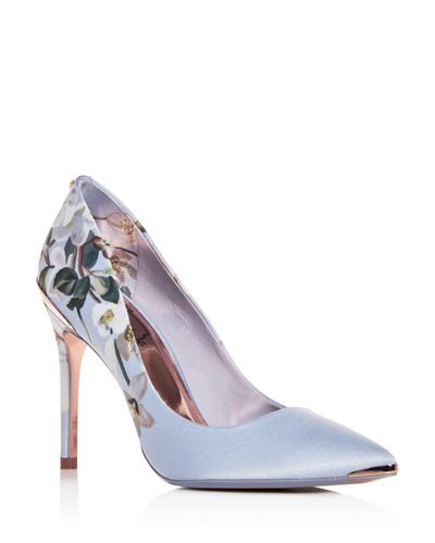 ted baker blue pumps
