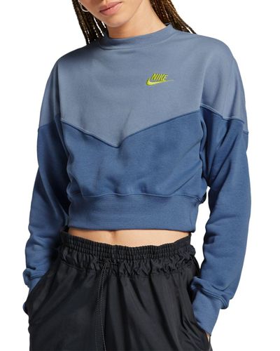 nike colour block sweatshirt