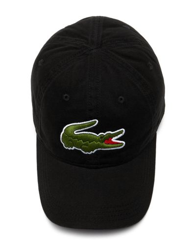 lacoste big croc cap