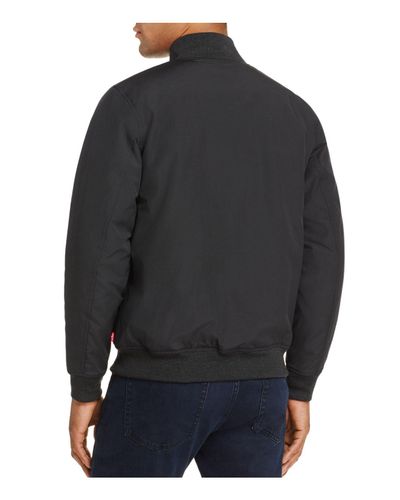 Levi's Thermore Bomber Jacket in Black for Men - Lyst