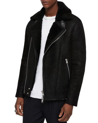 myres shearling jacket