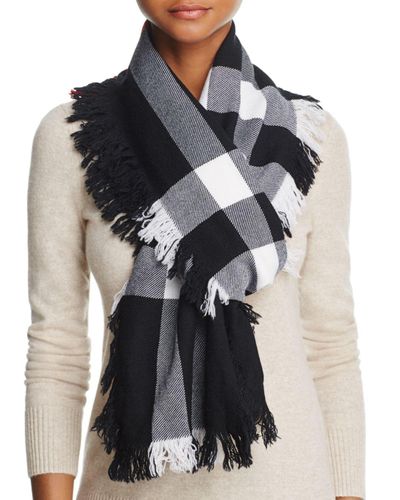 Burberry half mega fringe scarf Clearance