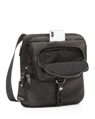 tumi arnold zip flap leather