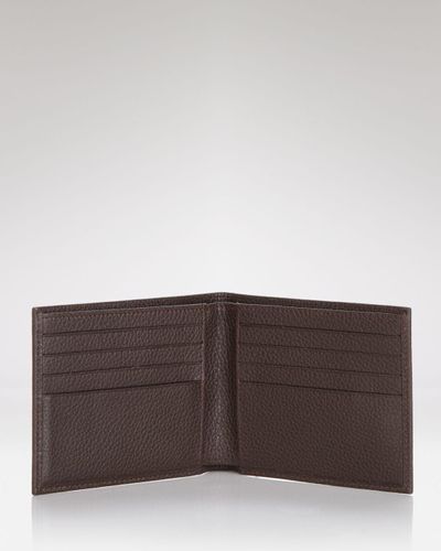 longchamp bifold wallet