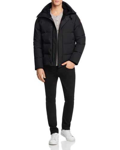 Canada Goose Goose Macmillan Down Parka in Navy (Blue) for Men | Lyst