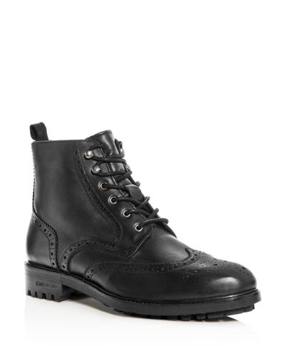 kenneth cole wingtip boots