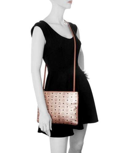 mcm visetos crossbody pouch