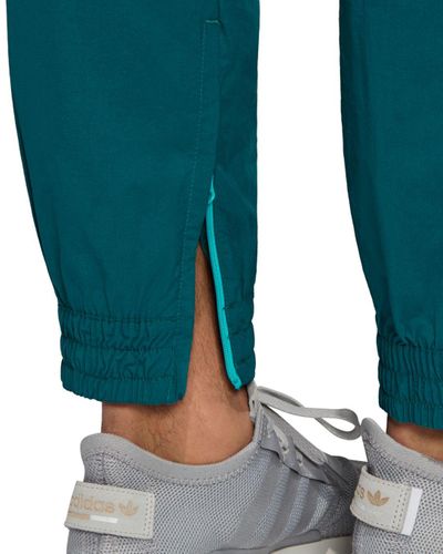adidas Originals Arc Logo Track Pants in Green for Men | Lyst