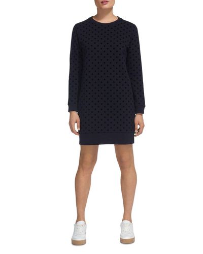 whistles black and white spot dress