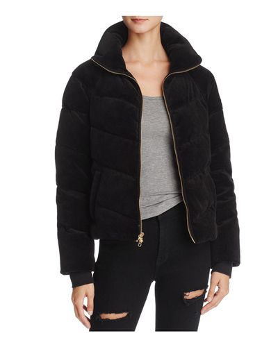 juicy couture black puffer jacket