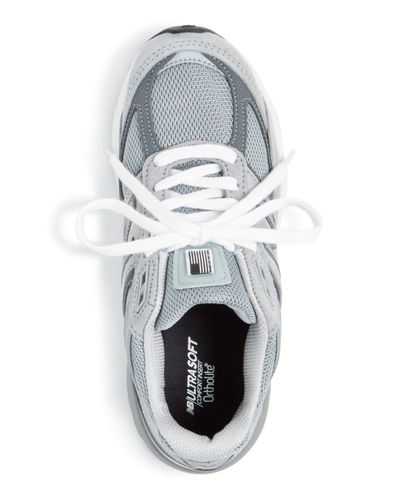 Usa 990v5 Low - Top Sneakers in Grey 