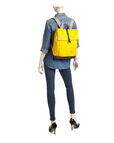 TOMS Citrus Utility Canvas Trekker Backpack in Yellow - Lyst