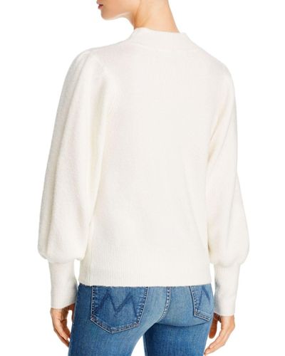french connection puff sleeve sweater