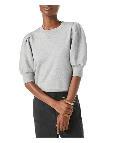 banana republic puff sleeve sweatshirt