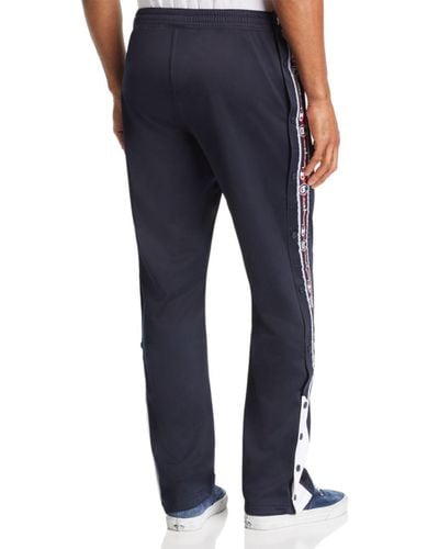 Champion Side - Snap Track Pants in Navy (Blue) for Men - Lyst