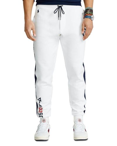 polo shirt with jogger pants