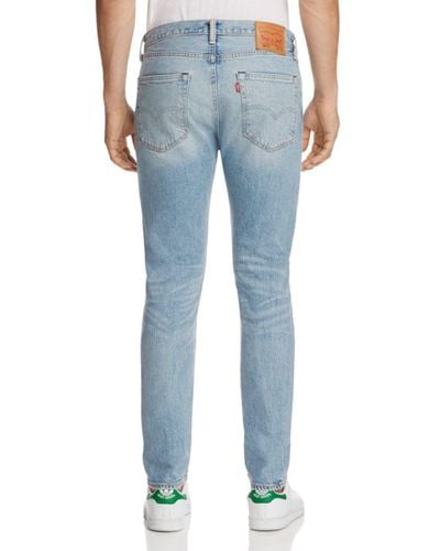 Levi's Denim 501 Super-slim Fit Jeans In Hillman in Light Blue (Blue ...