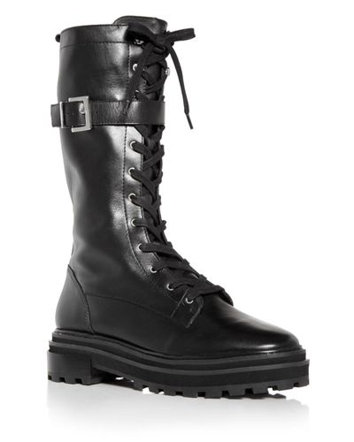 schutz turmalina crystal embellished combat boots