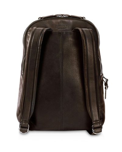 shinola leather backpack