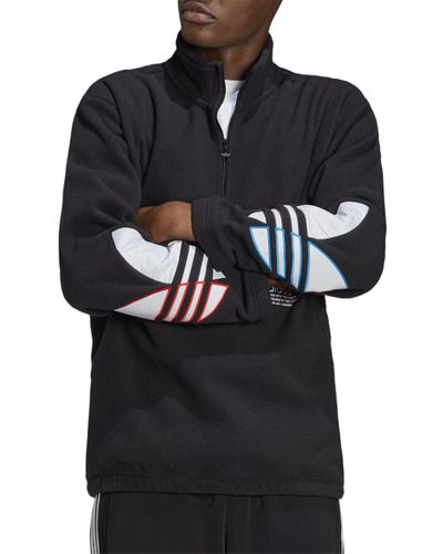 adidas polar fleece half zip