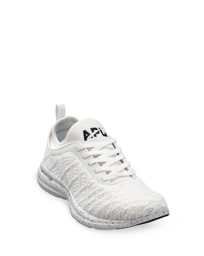 apl all white sneakers