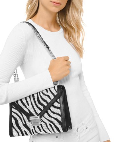 michael kors purses zebra