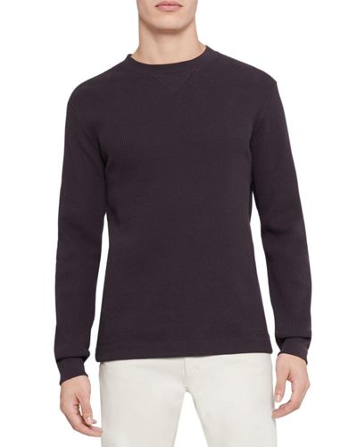 theory waffle knit jogger