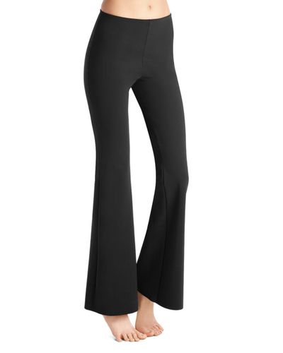 Commando Bonded Flare Leggings in Black 