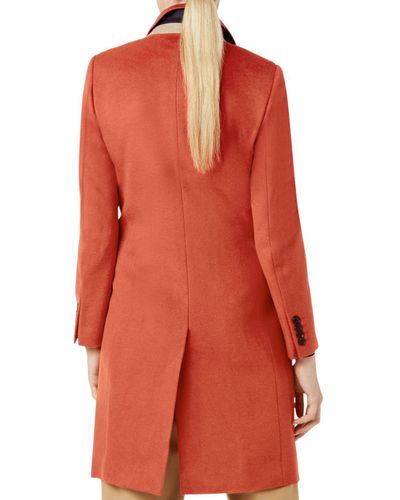 hobbs orange coat
