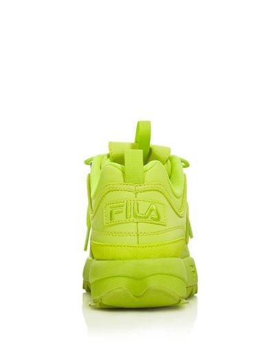 fila lime green