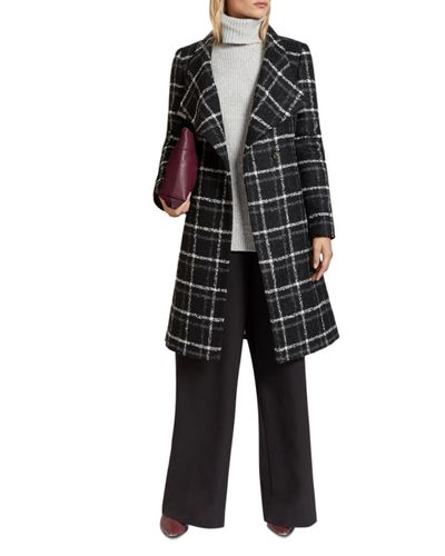 ted baker plaid coat