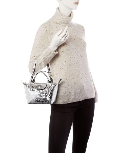 longchamp mini cuir