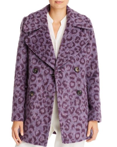 kate spade leopard coat