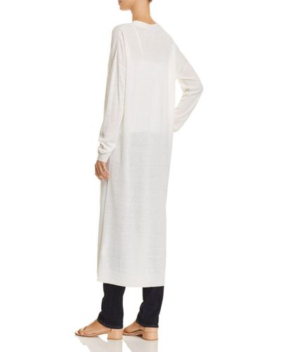 ivory duster cardigan