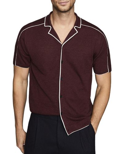 knit cuban shirt
