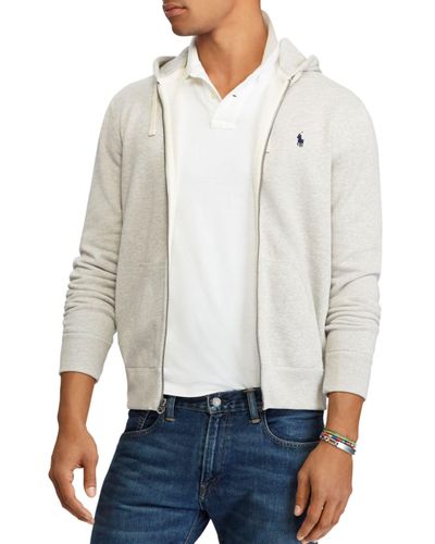 dark grey polo hoodie