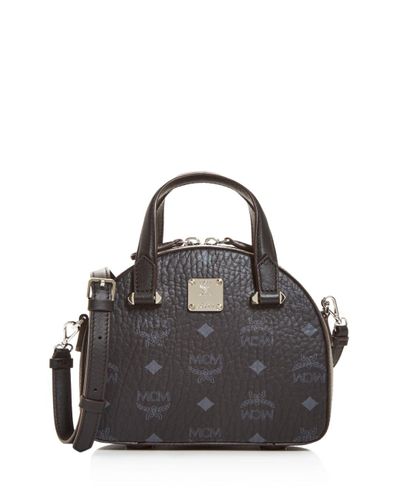 mcm mini top handle crossbody