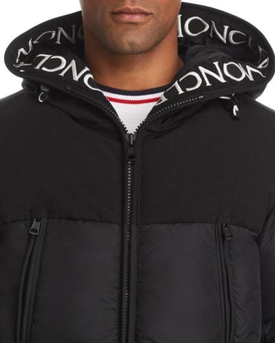 Moncler montclar logo trim down jacket Clearance