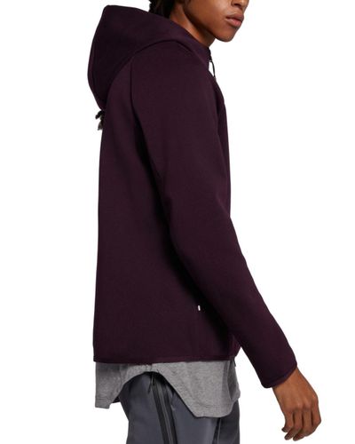 burgundy nike tech