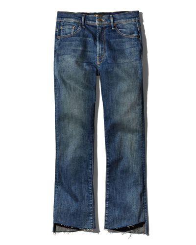 Mother Denim Insider Crop Step Fray 