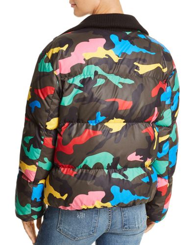 colorful camo jacket