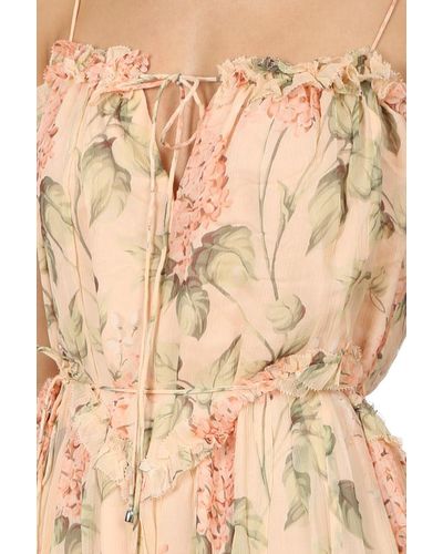 zimmermann prima hydrangea floating dress