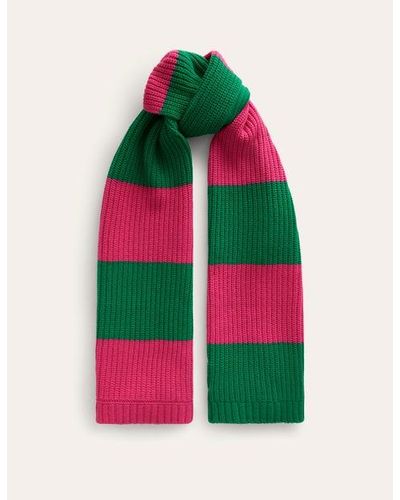 Boden Colour Block Scarf - Pink