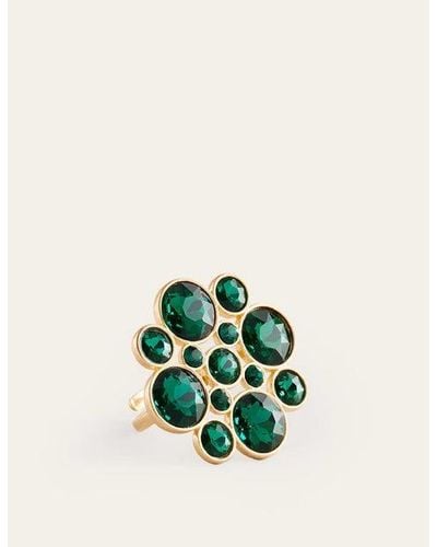 Boden Andrea Jewel Cluster Ring - Green