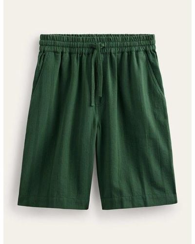 Boden Patterned Shorts - Green