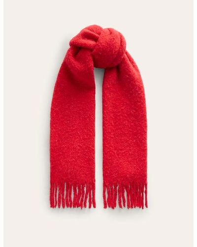 Boden Fluffy Scarf - Red