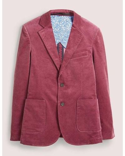 Boden Classic Fit Cord Blazer - Red