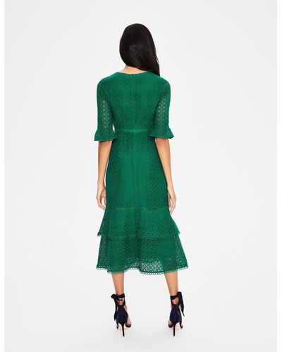 lana lace midi dress